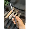 Sürbisa Sürmene Şef Bıçakları Seti Ahşap El Yapımı Kılıflı Et, Ekmek, Sebze, Mutfak, Kurban Şeflik Seti Hadnmade