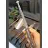 Sürbisa Sürmene Şef Bıçakları Seti Ahşap El Yapımı Kılıflı Et, Ekmek, Sebze, Mutfak, Kurban Şeflik Seti Hadnmade