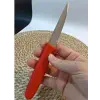 Chefsun Sebze / Meyve Bıçağı 1 Adet Kırmızı