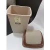 Fantastik Sallanır Kapak Plastik Banyo Mutfak Çöp Kovası Kutusu / 5 Litre