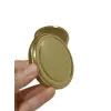 Konserve Kavanoz Kapağı 100 Adet 82mm Altın Kapak