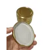 Konserve Kavanoz Kapağı 100 Adet 82mm Altın Kapak
