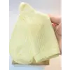 Sarı Sade Kadın Çorabı