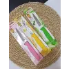 Sürbisa 3lü Set 61004 Sebze Bıçağı Pembe Sarı Yeşil