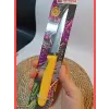 Sürbisa 61004 Sebze Bıçağı Sarı Lz1 Koli (12 adet Tırtıklı )