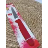 Sürmene 61004 Mutfak Bıçağı (9,50 Cm) Kırmızı