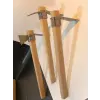 Sürmene Makas Çeliği 3lü Set Paltalı, Düz, Çatallı Kazma Seti Bahçe Tarla Hobi 45cm Profesyonel