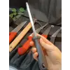 Sürmene Sürbisa Yapımı Kılıflı Et, Ekmek, Sebze, Mutfak, Kurban Palta Bıçakları Seti Hadnmade