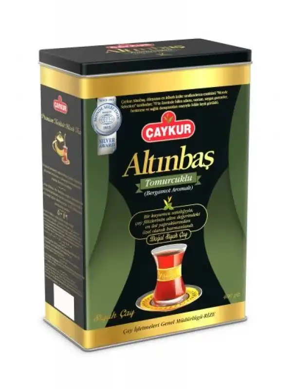 Çaykur Altınbaş Bergamotlu 400gr. (Teneke Kutu)