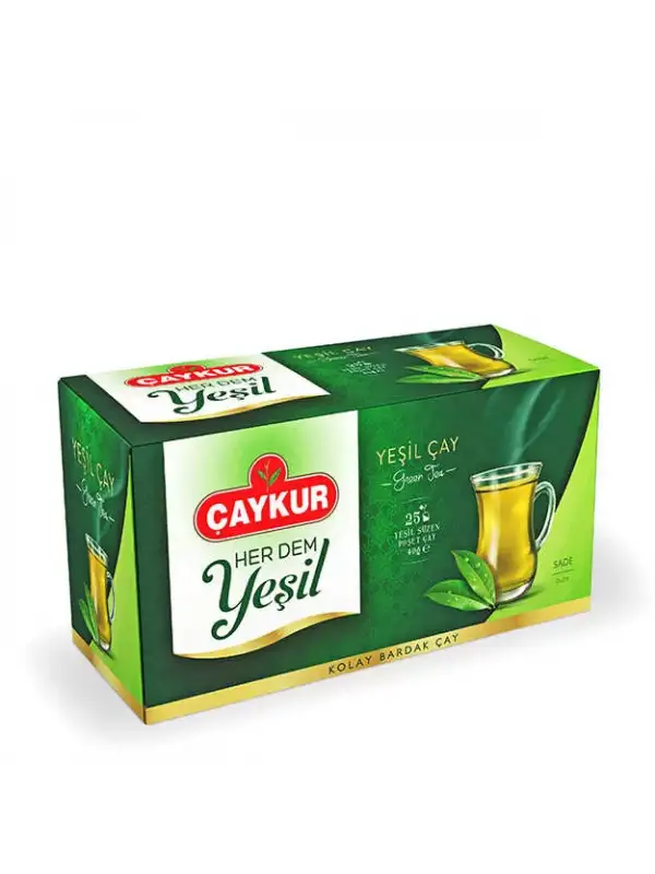Çaykur Yeşil Süzen Çay (Sade) 40gr