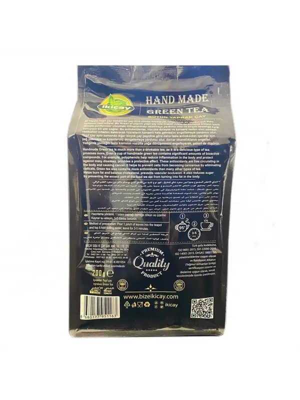 İkiçay 200Gr El Yapımı Yeşil Çay