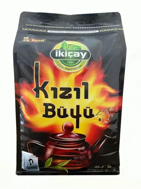 İkiçay Demlik Poşet Kızıl Büyü 700Gr