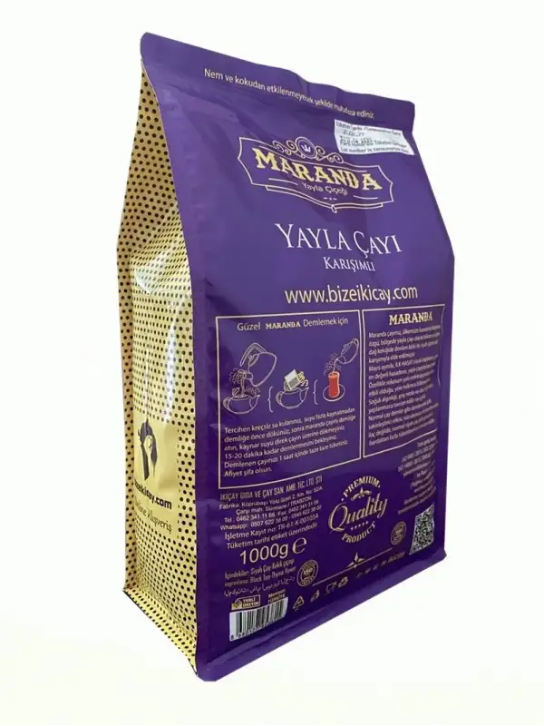 İkiçay Kilitli Ambalaj Maranda 1000gr