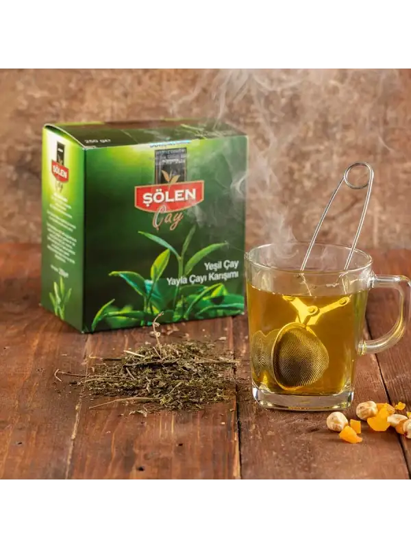 Şölen Çay Yayla Çayı Karışımlı Yeşil Çay 250 gr