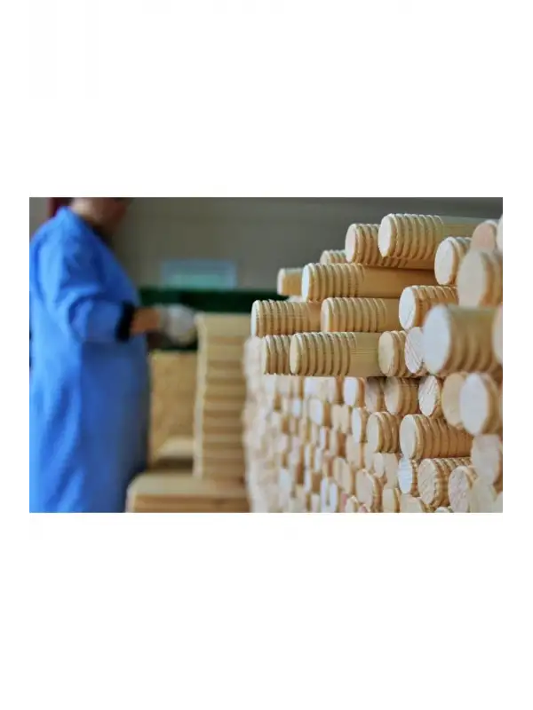 1. Sınıf A Kalite Ithal Fırınlı Çam Vidalı Fırça Süpürge Sapı 150 Cm - 30 Adet, 1 Bağ