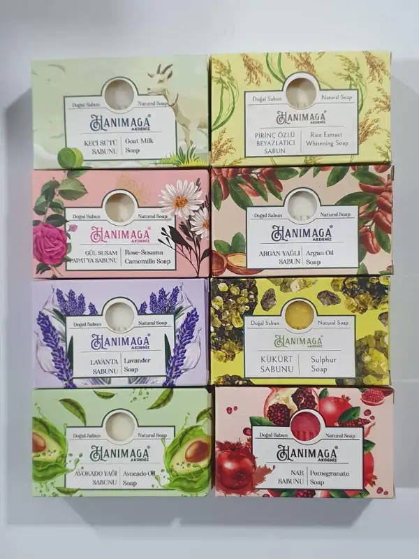 Hanımağa Doğal Sabun 100gr x 8 adet