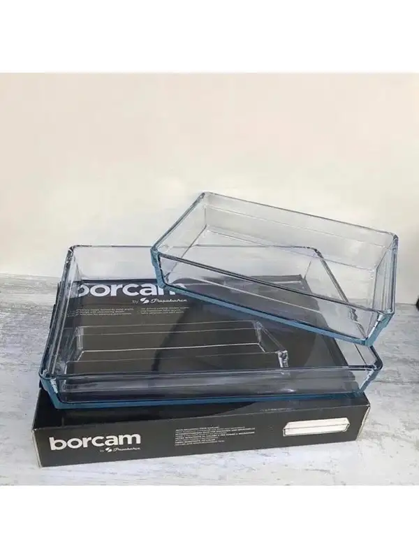 159128 Borcam 2 Li Set Dikdörtgen