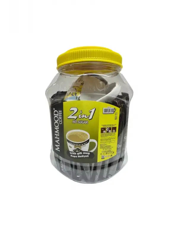 Mahmood Coffee 2si 1 Arada Kahve 36 Adet x 10 gr + Fincan