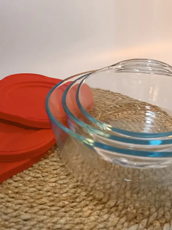 3 Lü Plastik Kapaklı Borcam Saklama Kabı