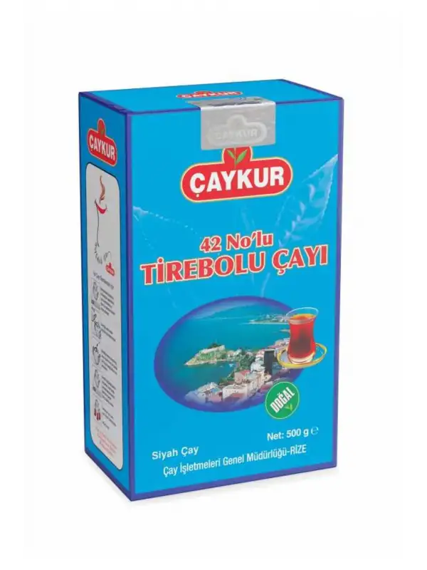 Çaykur 42 Nolu Tirebolu Çayı Hediyelik 500 gr (Karton Kutu)