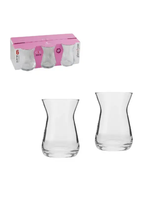 42451 İrem 6lı Çay Bardak