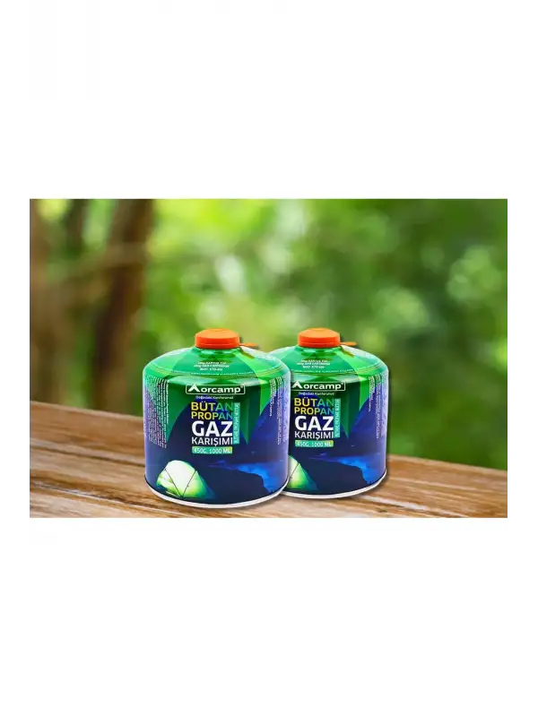 450 gr 2li Set Bütan-propan Gaz Kartuşu/tüpü | Kamp Ve Ocak Kullanımı Için
