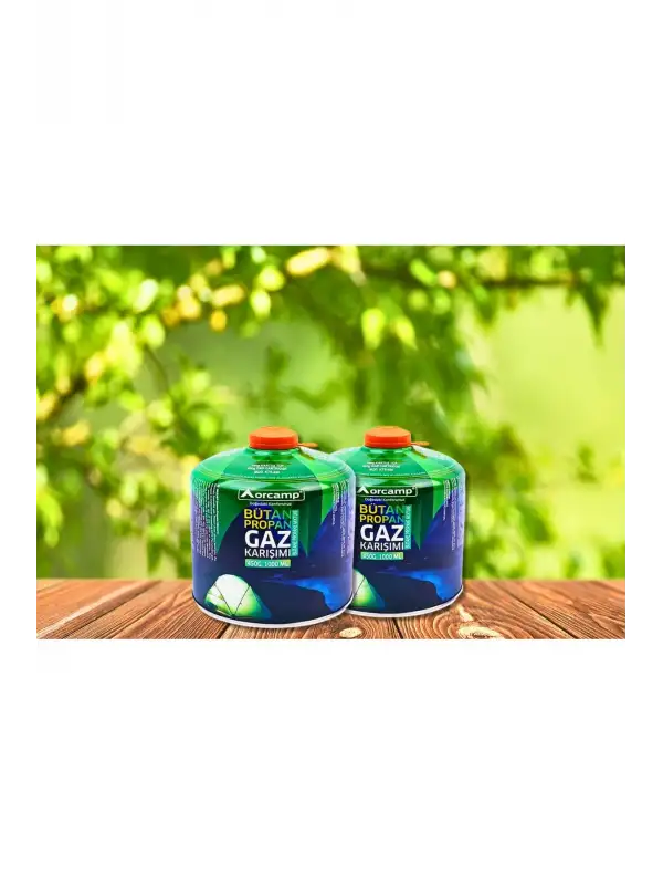 450 gr 2li Set Bütan-propan Gaz Kartuşu/tüpü | Kamp Ve Ocak Kullanımı Için