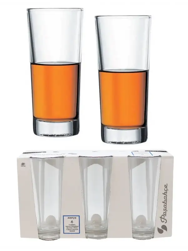 52138 Alanya 6 Lı Limonata Meşrubat Bardak