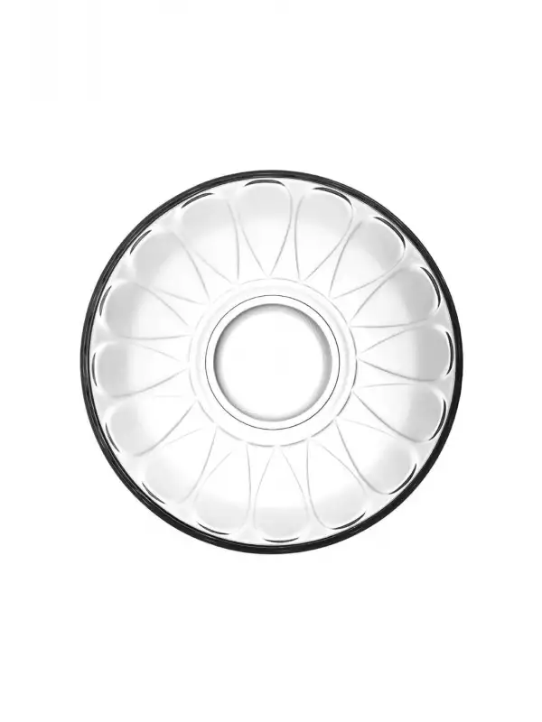 54451 Çay Tabağı Geniş Cam 6 Lı