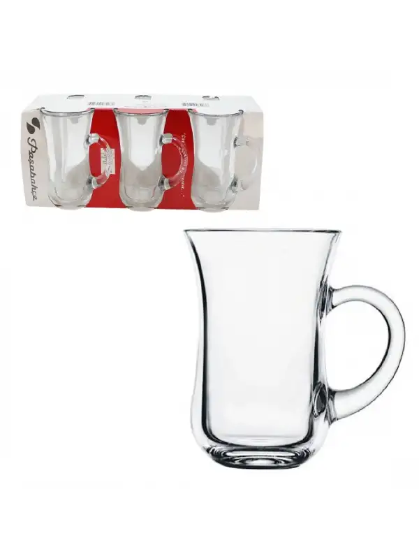 55411 Keyif 6 Lı Kulplu Bardak