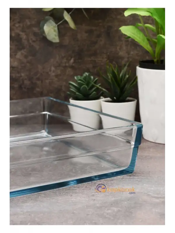 59314 Borcam Kare Fırın Tepsi PREMIUM 4100ml