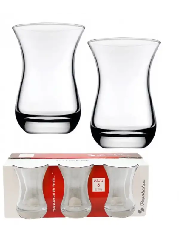 62511 Aida 6 Lı Çay Bardak