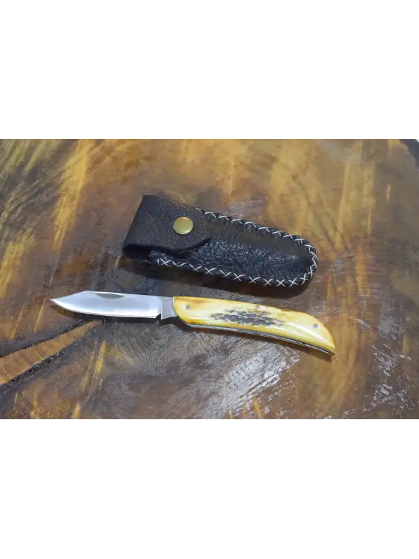 Geyik boynuzu Avcı Çakı