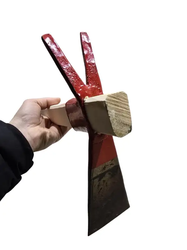 Kazma Seti Büyük Dövme Çelik Bahçe Kazması 120 cm Saplı - 3 Çeşit