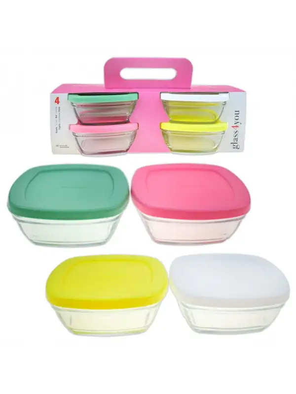 96840 Glassyou Puddıng Saklama Kabı 4 Lü