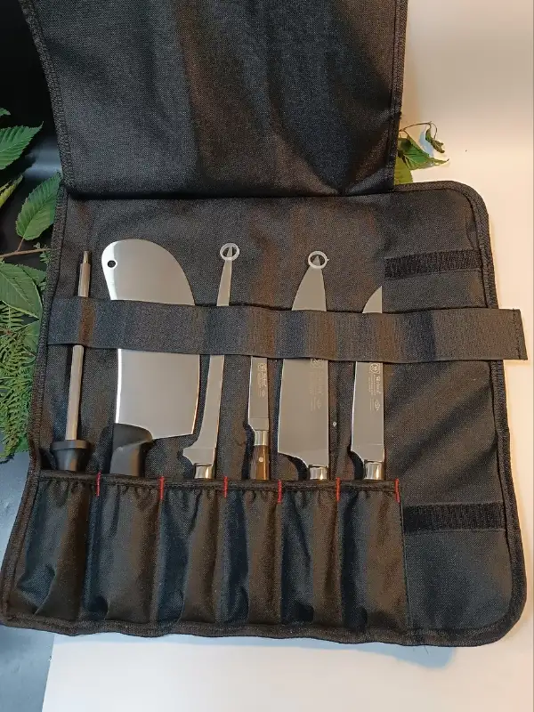 Ahşap El Yapımı Kılıflı Sürmene Şef Bıçakları Seti Et, Ekmek, Sebze, Mutfak, Kurban Şeflik Seti Hadnmade