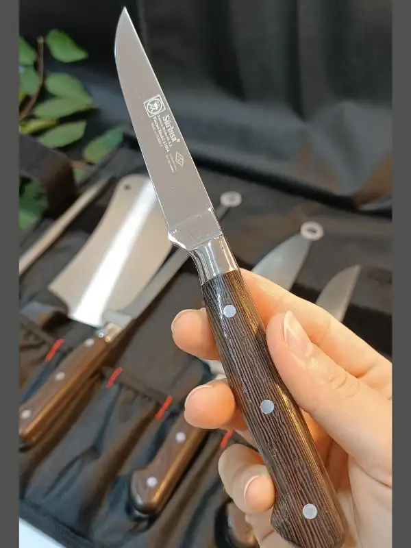 Ahşap El Yapımı Kılıflı Sürmene Şef Bıçakları Seti Et, Ekmek, Sebze, Mutfak, Kurban Şeflik Seti Hadnmade