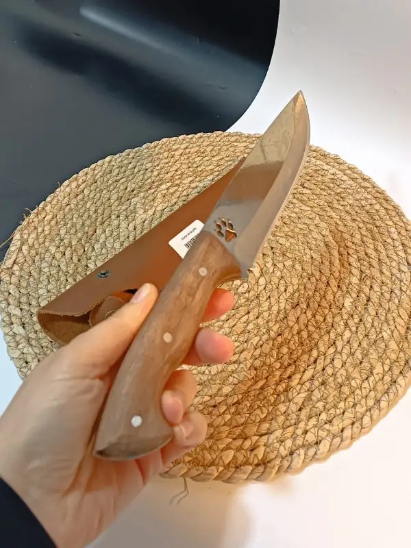 Ahşap Sap Avcı Bıçağı