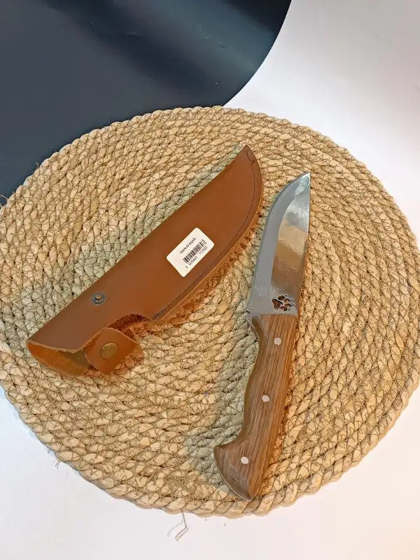 Ahşap Sap Avcı Bıçağı