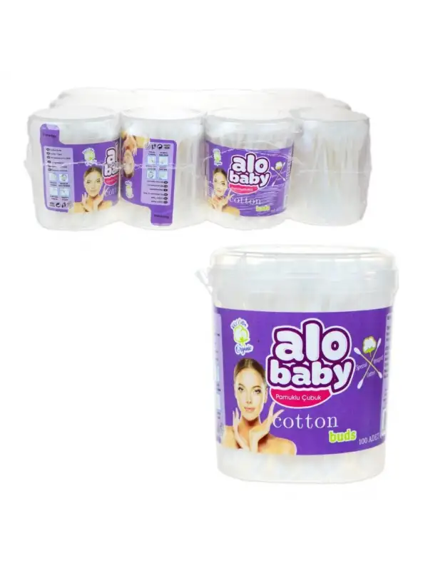 Alo Baby Kulak Çubuk 100 Lü
