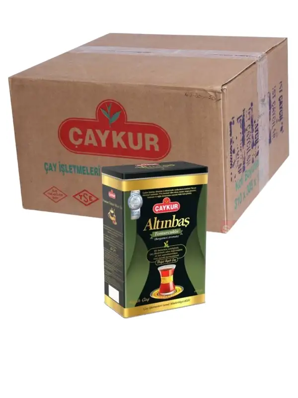 Altınbaş Çay Teneke Kutu Bergamotlu 400gr * 12 adet