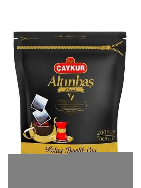 Altınbaş Klasik Siyah Kolay Demlik Poşet Çay 200 X 5 G 1 Kg