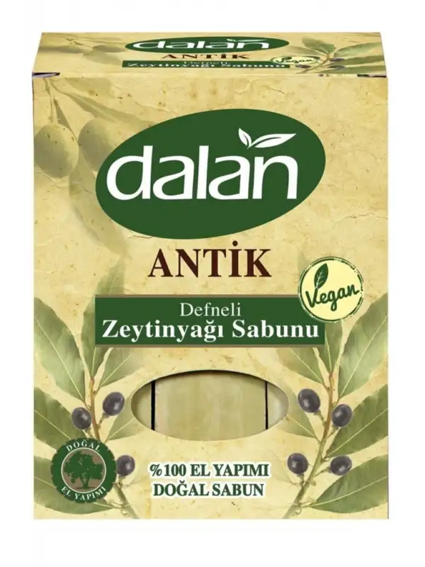 Antik Defneli Zeytinyağı Sabunu 900 G Kutu Içinde 6 Adet Kalıp Sabun Mevcut