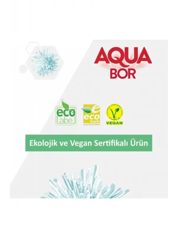 AquaBor Matik Toz Çamaşır Deterjanı 6KG + 6KG (Renkliler ve Beyaz İçin) 2 PAKET