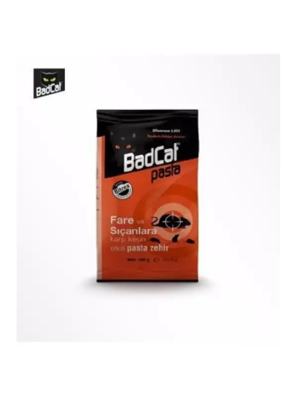 BadCat Dual Kimya Pasta Lağım Fare Zehiri 100 gr