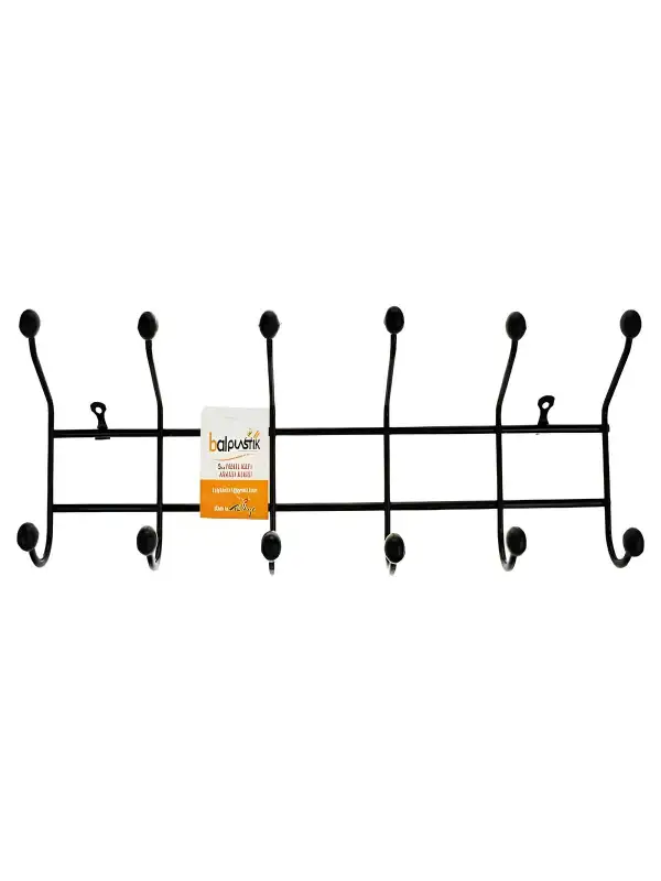 Bal Plastik Duvar Askısı 6 Lı Bp-597
