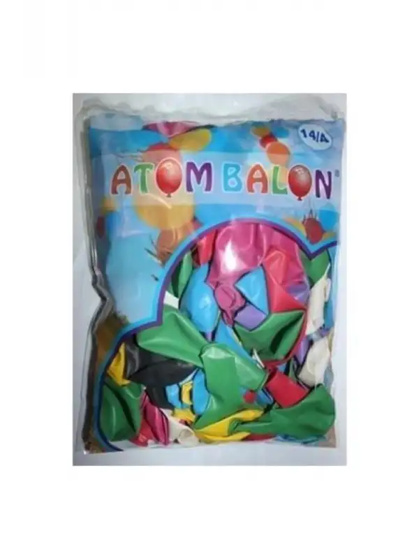 Balon Karışık Renk 100 Adet 14a