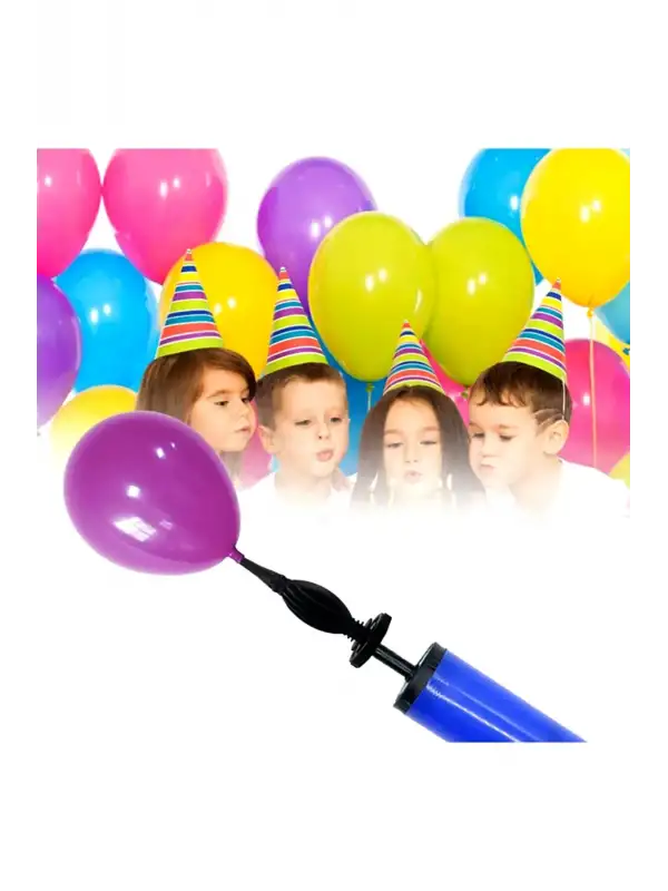 Balon Şişirme Pompası Renkli Balon Pompası