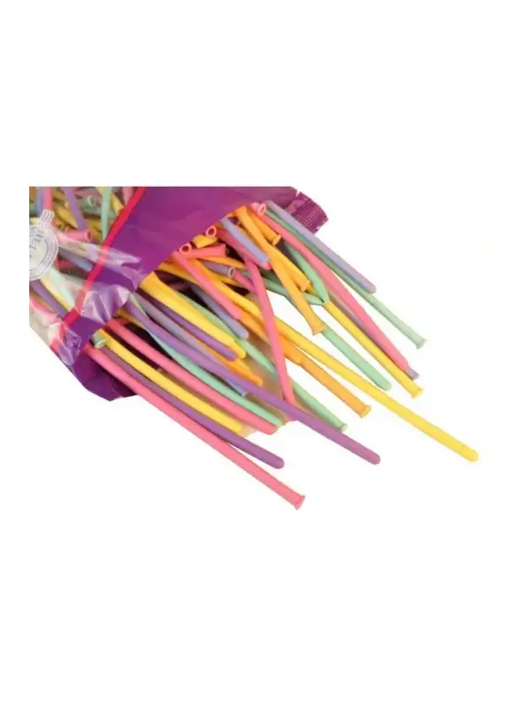 fryx Balon Sosis Modeli Makaron Rengarenk Pakette 100 Adet Thelogin 969213