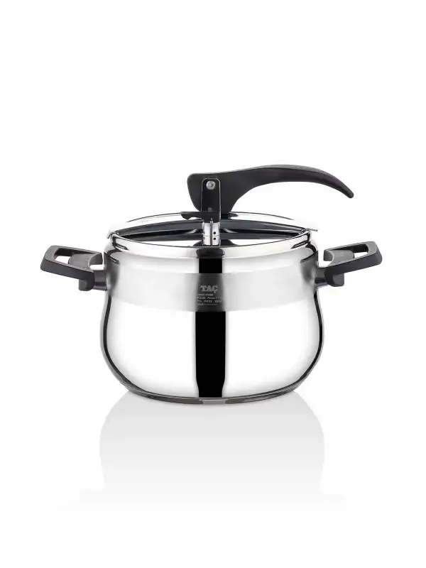 Taç Bengü Pro Düdüklü Tencere Siyah 10 Litre